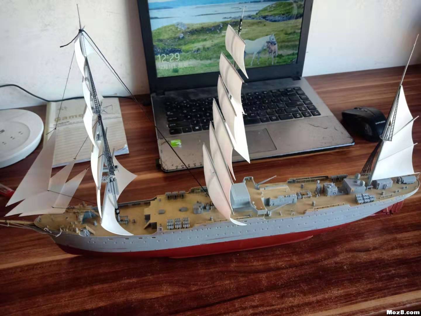 1/200模型船 手工轮船模型,轮船的模型 作者:沙发上的土豆 8322 