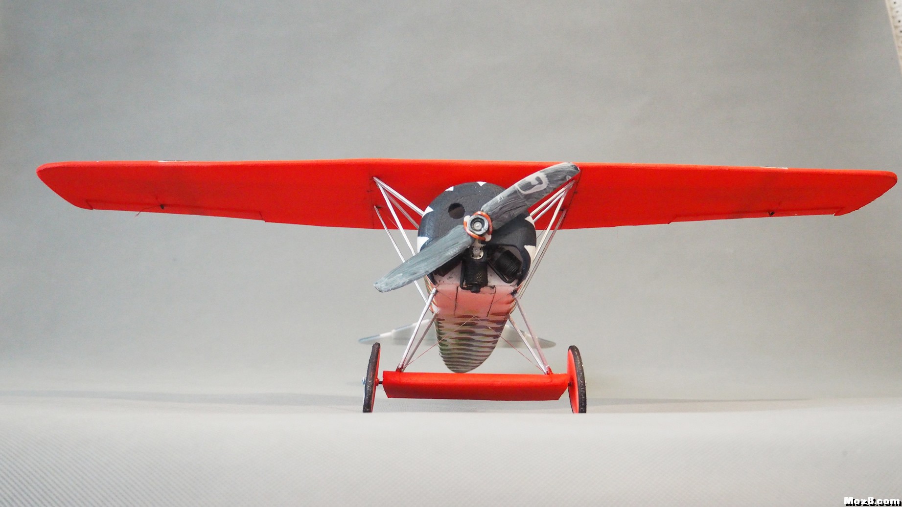 【爱因制造】迷你Fokker D-VIII战机 舵机,接收机,空心杯,bilibili,视频 作者:xbnlkdbxl 1156 