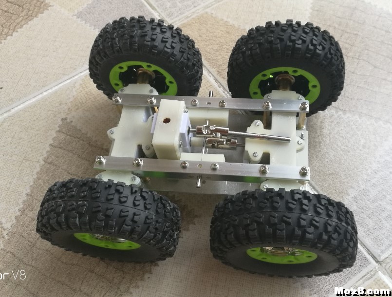 改制惯性玩具自卸车为遥控车 电池,舵机,电机,图纸,接收机 作者:xuebj 1555 