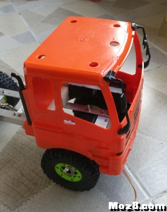 改制惯性玩具自卸车为遥控车 电池,舵机,电机,图纸,接收机 作者:xuebj 2076 