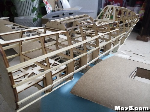 制作bf109轻木套材 轻木3D飞机 作者:天空2018 2013 