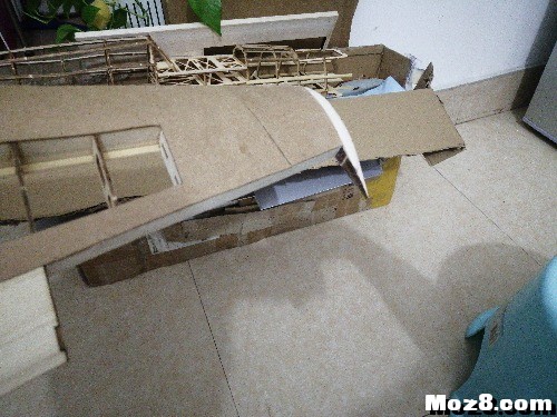 制作bf109轻木套材 轻木3D飞机 作者:天空2018 2713 