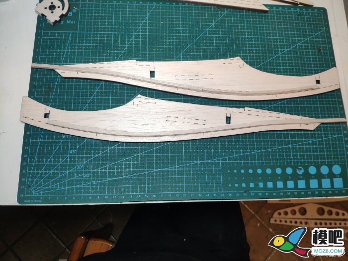 DIY轻木guppy滑翔机，从图纸到出品一步步详细图解 航模,模型,舵机,电机,图纸 作者:张JJ 5203 