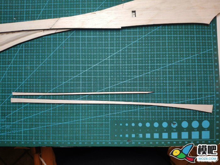 DIY轻木guppy滑翔机，从图纸到出品一步步详细图解 航模,模型,舵机,电机,图纸 作者:张JJ 2702 