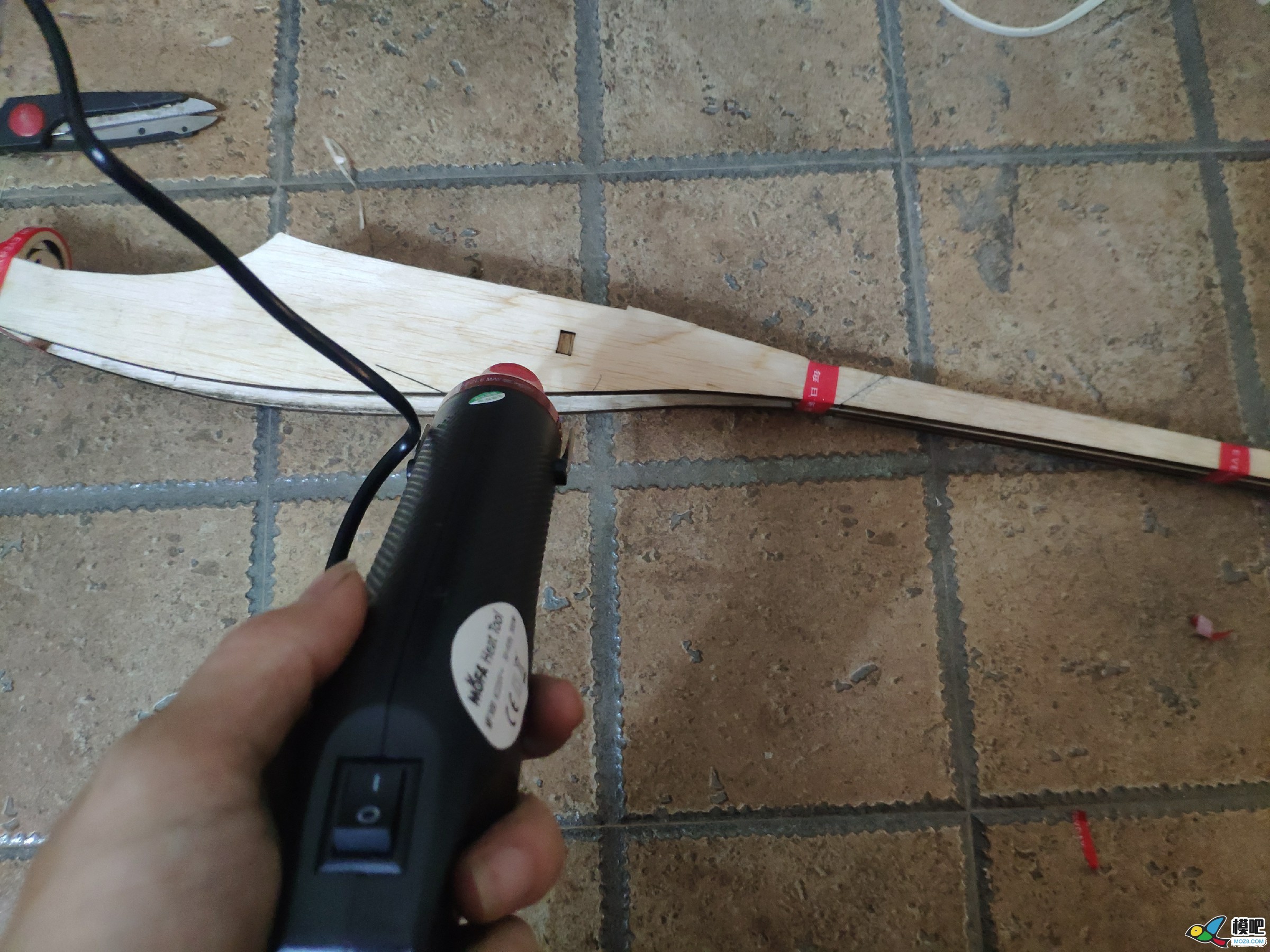 DIY轻木guppy滑翔机，从图纸到出品一步步详细图解 航模,模型,舵机,电机,图纸 作者:张JJ 2239 