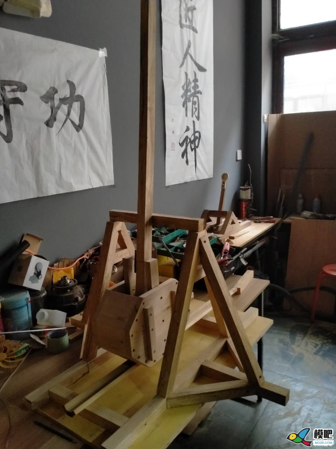 重型抛石机小项目（持续更新） 航模,模型 作者:耍流氓的小屁孩 4144 