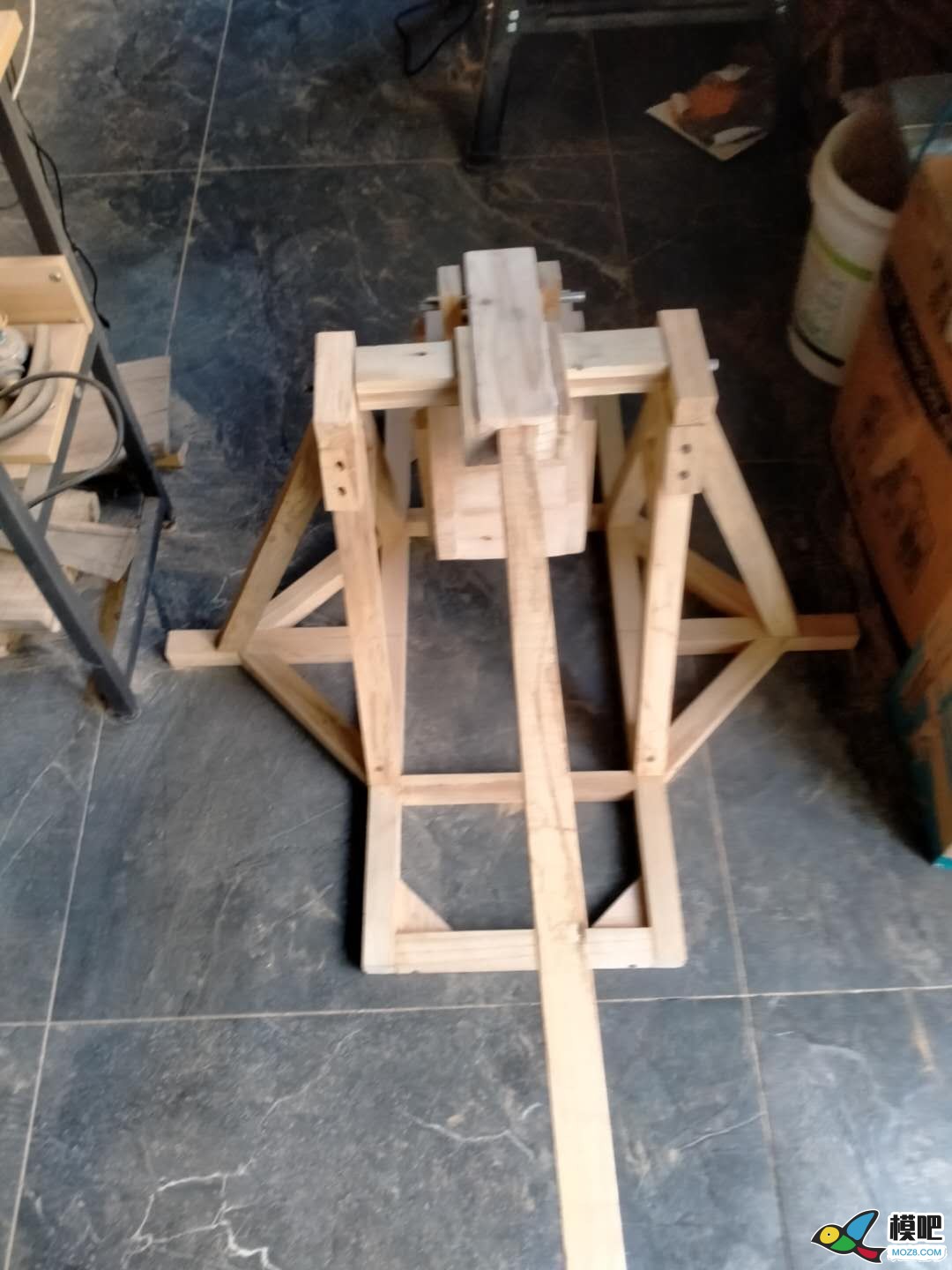 重型抛石机小项目（持续更新） 航模,模型 作者:耍流氓的小屁孩 8648 