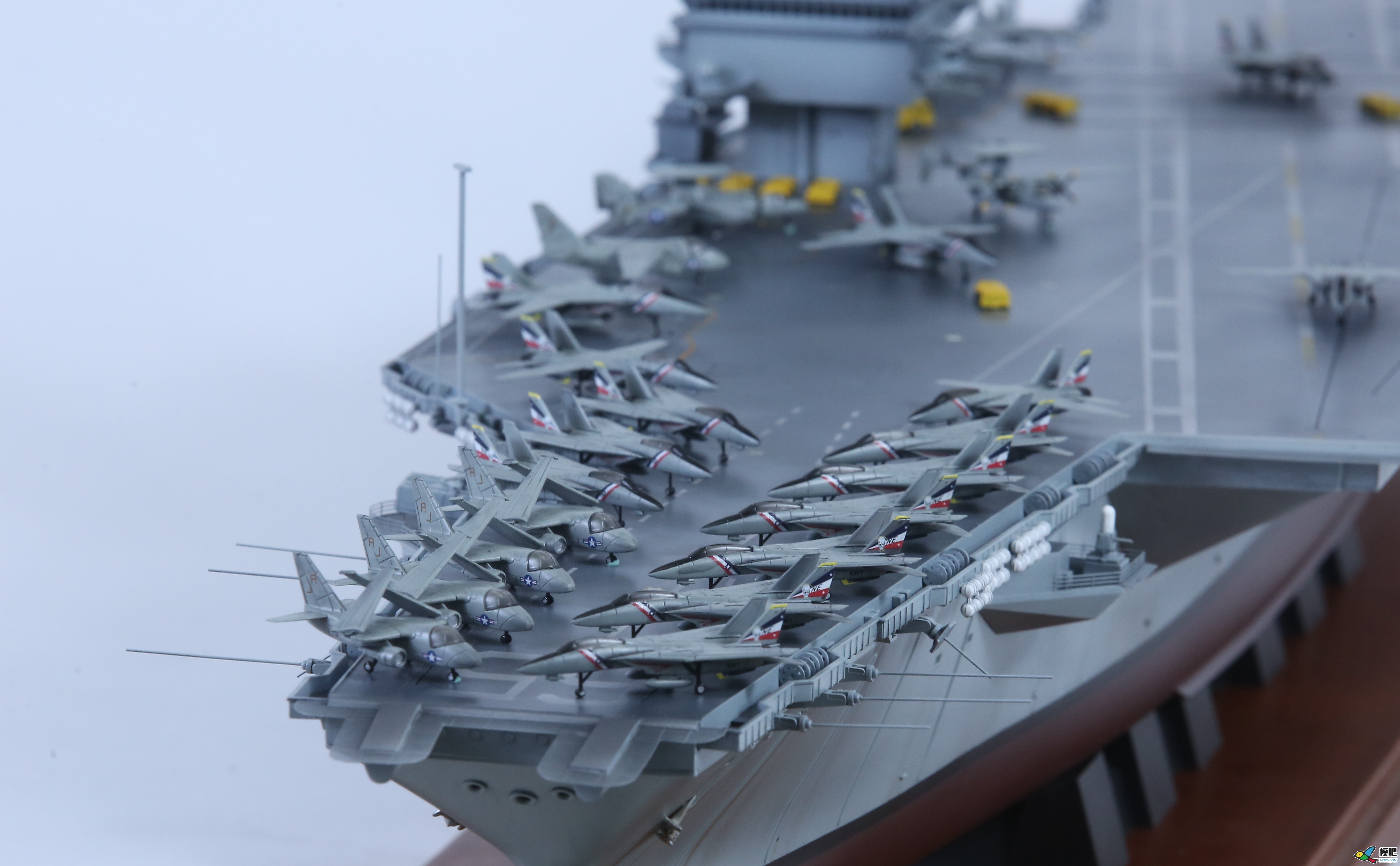 [组图]海妖工坊做的航空母舰模型 模型 作者:admin 7731 