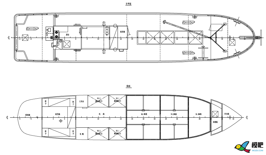建议新手从基础知识学起之【渔船模型篇】 船模,模型,图纸 作者:漂洋过海 1953 