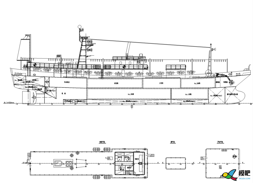 建议新手从基础知识学起之【渔船模型篇】 船模,模型,图纸 作者:漂洋过海 5060 