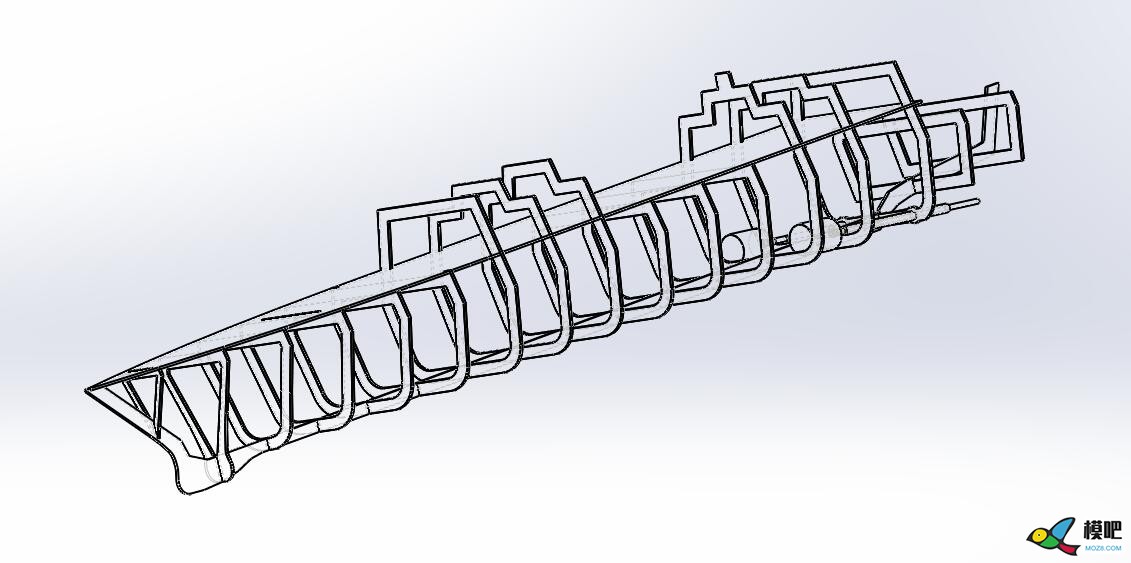 未知来源的055建模转套材 模型,建模 作者:联盟·小六 6 