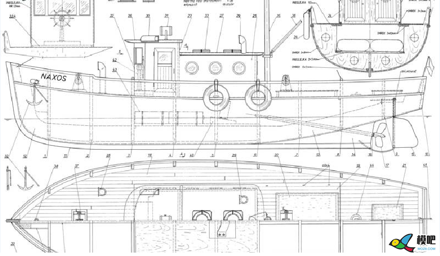 建议新手从基础知识学起之【渔船模型篇】 船模,模型,图纸 作者:漂洋过海 2299 