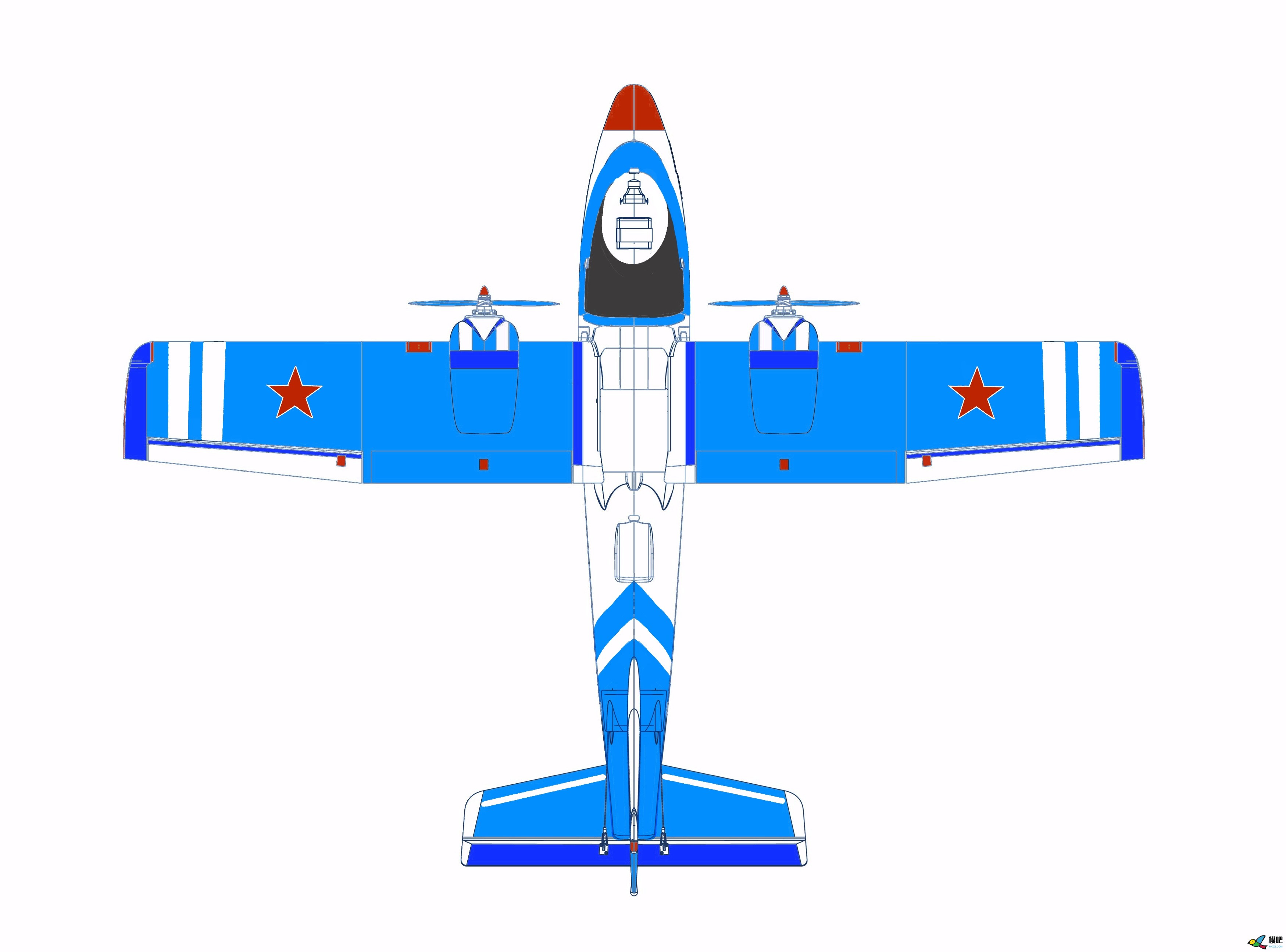 2020年第七期免费送模型：中航电Binary班纳瑞FPV飞机涂装大赛  作者:飞舞天水间 2745 