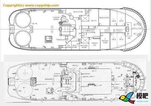 建议新手从基础知识学起之【拖船模型】 船模,模型 作者:漂洋过海 4781 