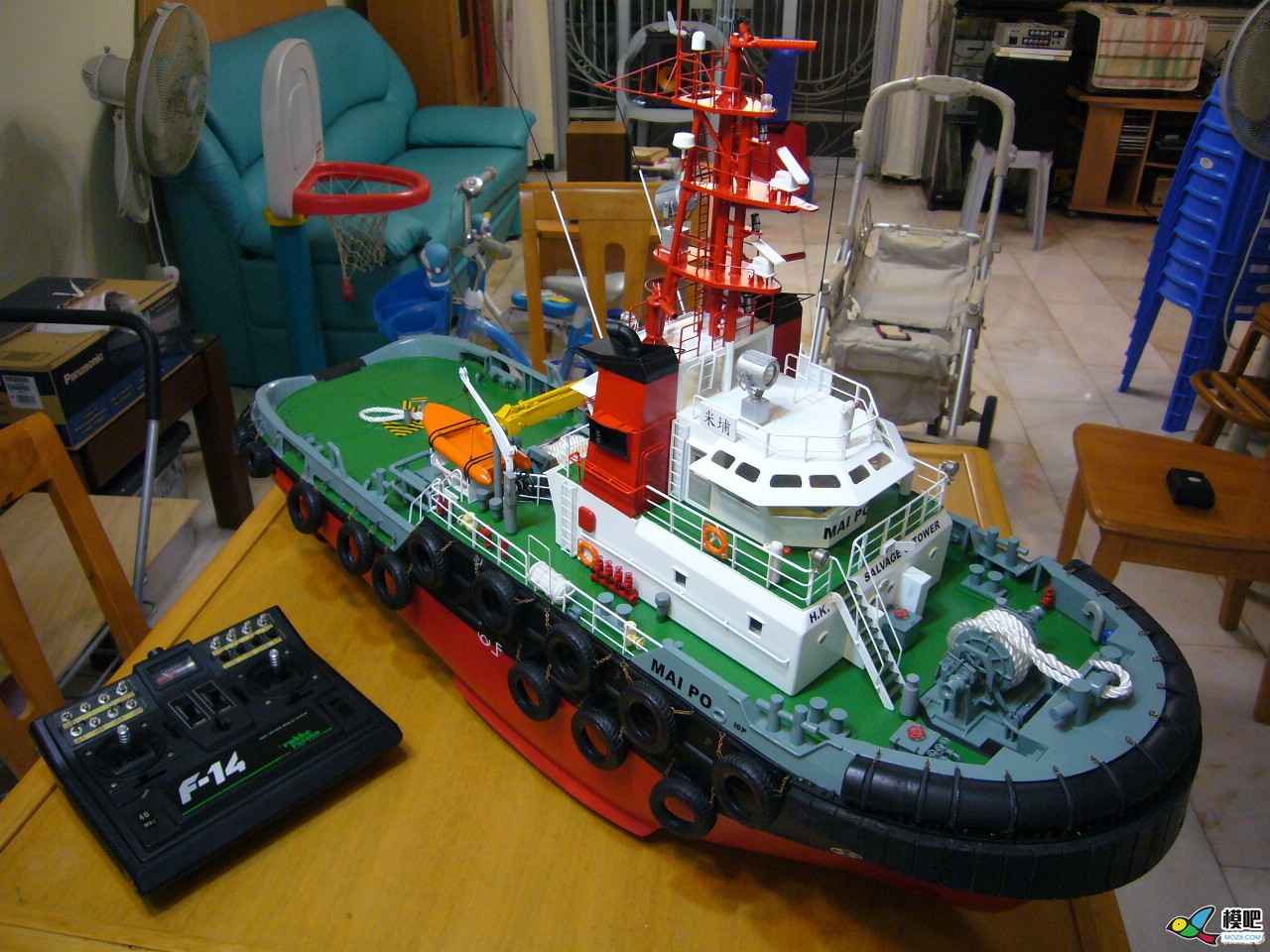 建议新手从基础知识学起之【拖船模型】 船模,模型 作者:漂洋过海 5375 