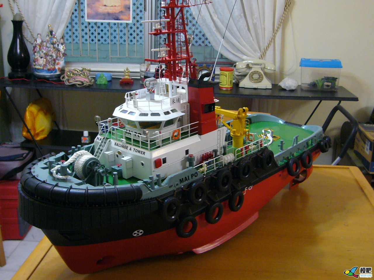 建议新手从基础知识学起之【拖船模型】 船模,模型 作者:漂洋过海 6408 