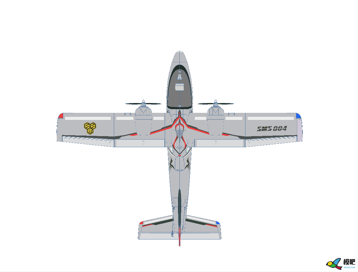 2020年第七期免费送模型：中航电Binary班纳瑞FPV飞机涂装大赛  作者:高达迷 3886 