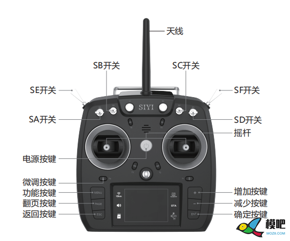 【开箱】思翼科技ft24遥控器 无人机,穿越机,模型,固定翼,电池 作者