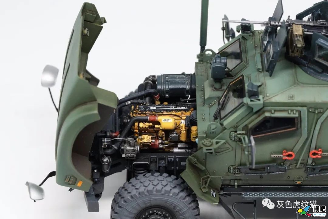谁说四轮省工时——麦田M-ATV制作简记 模型,发动机,ATV12HU15M2,M一ATV装甲车,M ATV 作者:000100^ 2196 