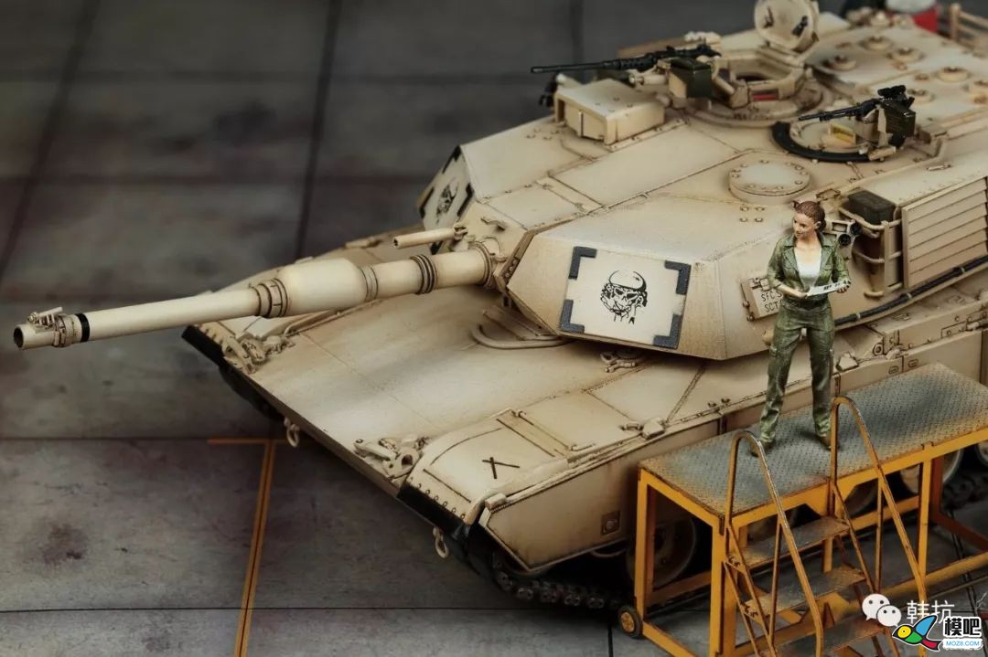 麦田M1A1/A2 1:35内构版主战坦克 模型,麦田m1a2全内构 作者:000100^ 7116 