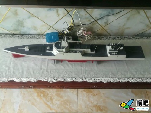 制作055驱逐舰模型 模型 作者:风无极光 3965 
