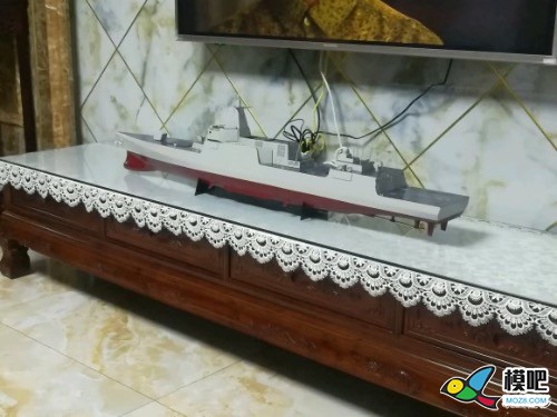 制作055驱逐舰模型 模型 作者:风无极光 9405 