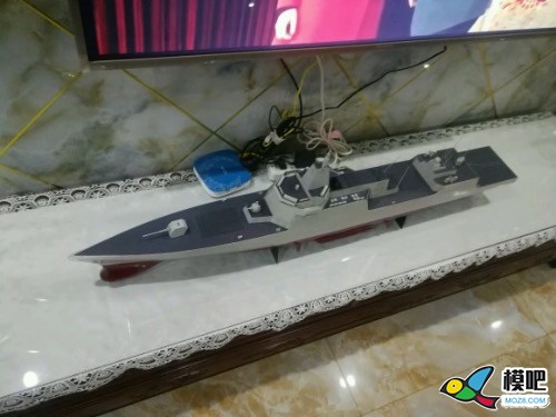 制作055驱逐舰模型 模型 作者:风无极光 8156 