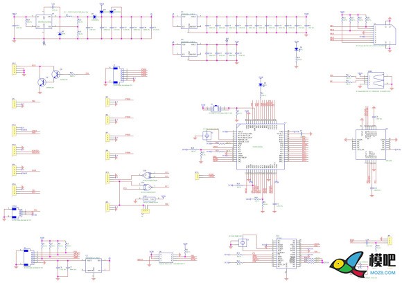 分享F4v3飞控原理图+PCB 飞控,PCB,设计自己,原理图 作者:fIsKGp 3205 