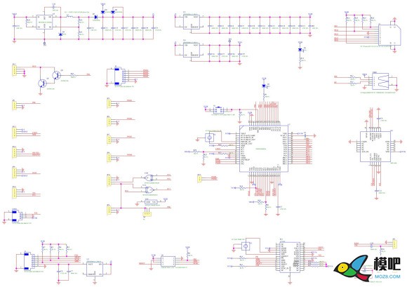 分享F4v3飞控原理图+PCB 飞控,PCB,设计自己,原理图 作者:fIsKGp 1642 