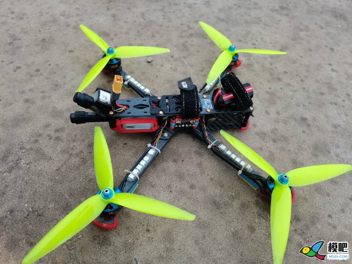 化骨龙自由飞sector v3 7寸机架测评 穿越机,图传,飞控,电机,3D打印 作者:1376266951 6051 