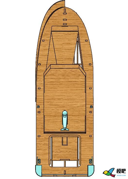 11米测量船200比例木质套材设计制作 船模套材,船模制作 船身,rc船模制作教程,船模型 作者:慢克来了 7606 