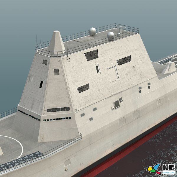 DDG1000朱姆沃尔特100比木质套材建模设计制作 船模型,rc船模制作教程,船模制作 船身,如何制作船模,船模 作者:慢克来了 3214 