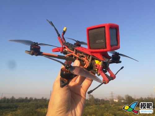 【Yang_FPV】四寸折叠穿越机总航程7.5公里/高300米/续航11分... 穿越机 作者:喜羊羊yy 5821 