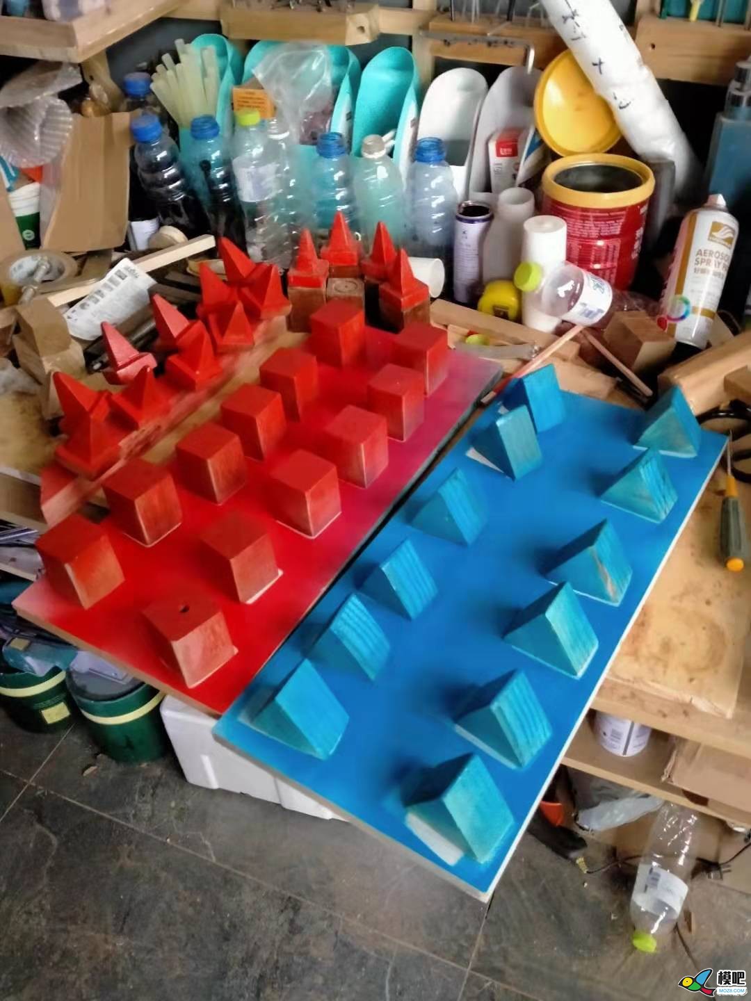 玩车做的车桩，纯手工有些粗糙。 纯手工车珠子 作者:耍流氓的小屁孩 93 