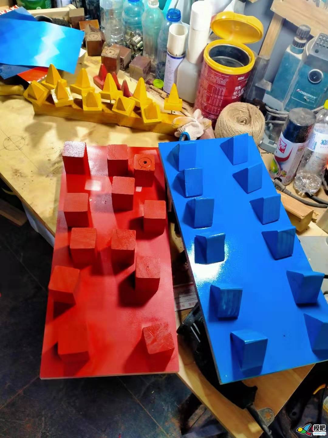 继续喷漆车桩（遥控车比赛道具制作） 遥控车 作者:耍流氓的小屁孩 4185 