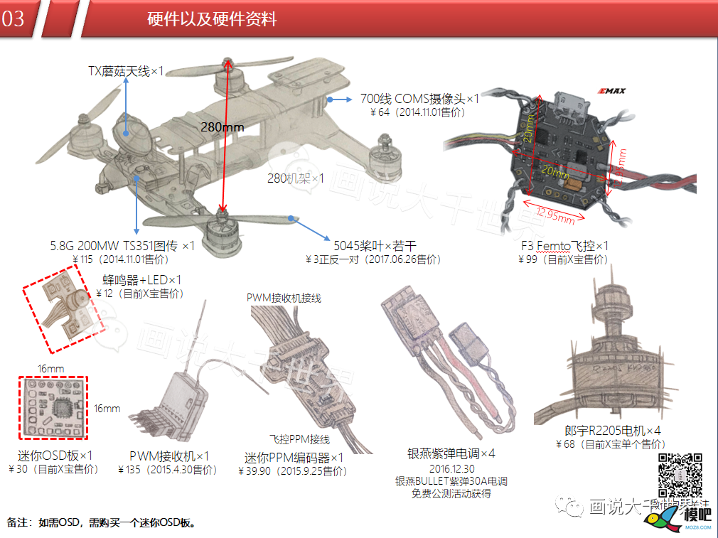 图说 F3飞控 穿越机,飞控,电调,开源,接收机 作者:chinaz1919 3512 