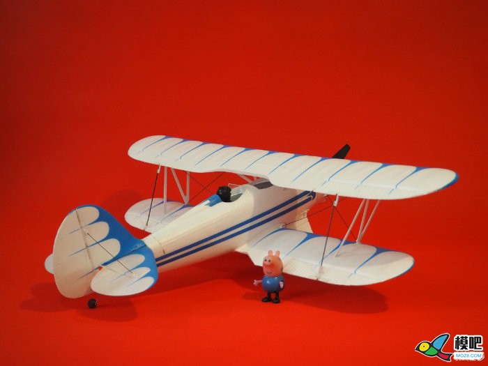 【爱因制造】试玩商品Waco双翼小飞机 电池,舵机,电机,接收机,三轴 作者:xbnlkdbxl 5245 