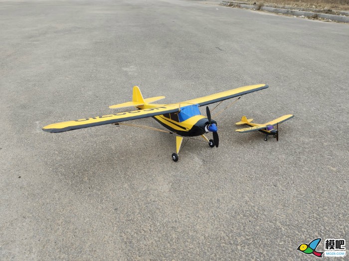 【爱因制造】自制TaylorCraft Cub上单翼 舵机,电调,电机,接收机,上单翼起落架 作者:xbnlkdbxl 3660 