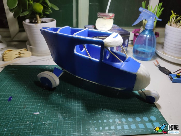 【爱因制翼造】自制1米翼展Waterman古董飞机（已添加视频） 电池,舵机,电调,华科尔,接收机 作者:xbnlkdbxl 3287 