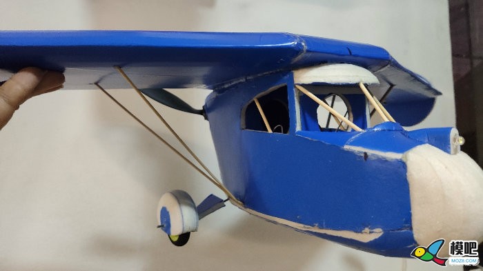 【爱因制翼造】自制1米翼展Waterman古董飞机（已添加视频） 电池,舵机,电调,华科尔,接收机 作者:xbnlkdbxl 8723 