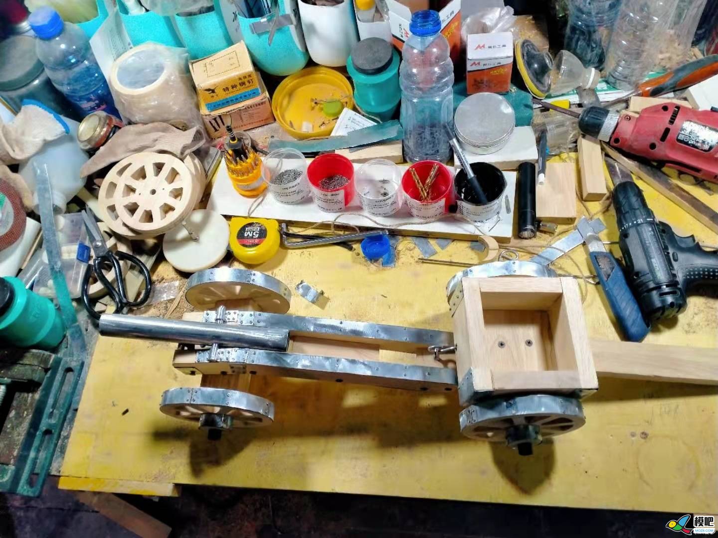 自制火炮模型，未完待续，持续更新2 模型 作者:耍流氓的小屁孩 9830 