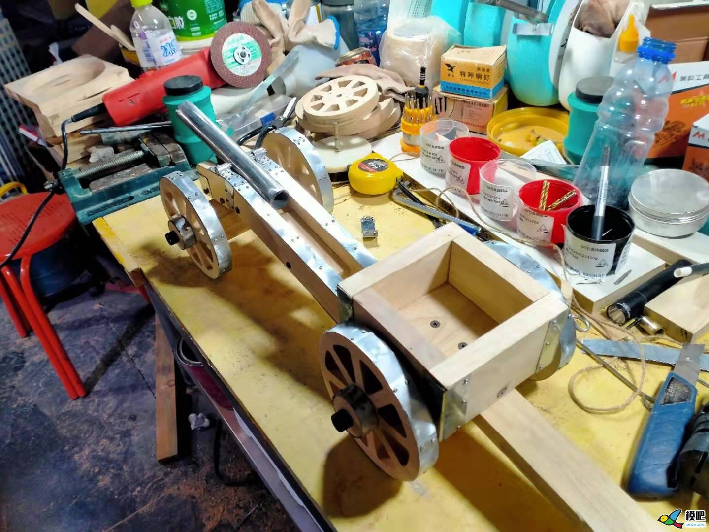 自制火炮模型，未完待续，持续更新2 模型 作者:耍流氓的小屁孩 9721 