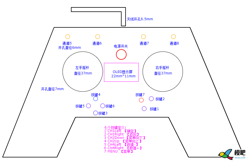 J20航模遥控器开源项目系列教程（七）PPM输出 | 版本兼容... 航模,遥控器,开源 作者:pcsms_6Ym6i0fW 8818 