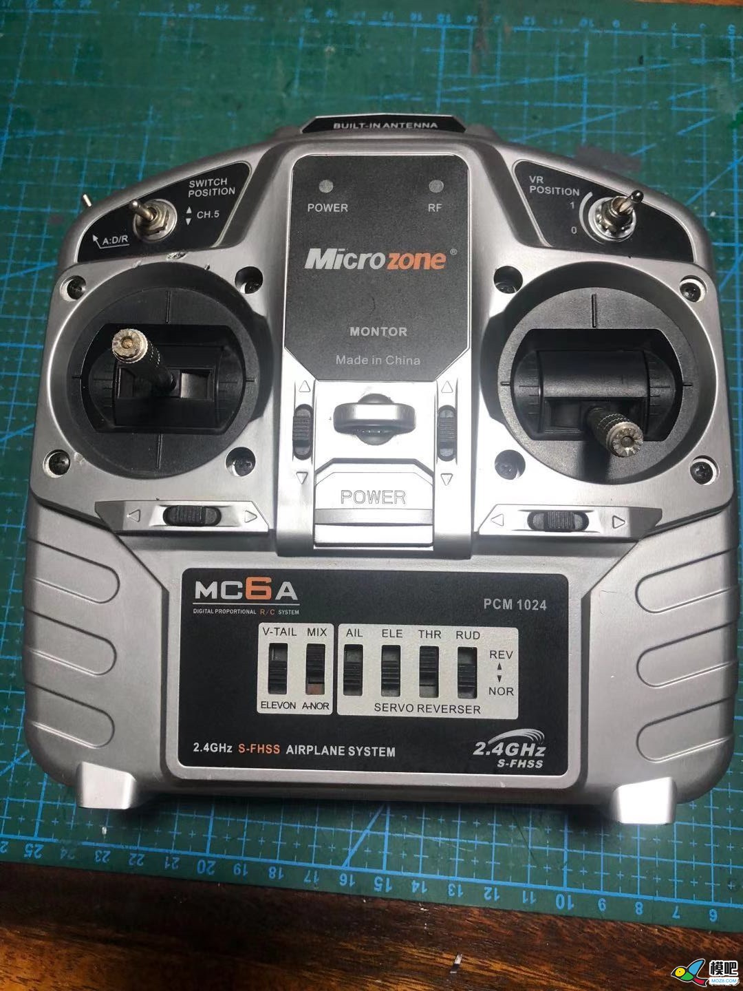 MC6遥控器旋钮开关改三段开关 航模,图传,飞控,遥控器,富斯 作者:gaocl 9721 