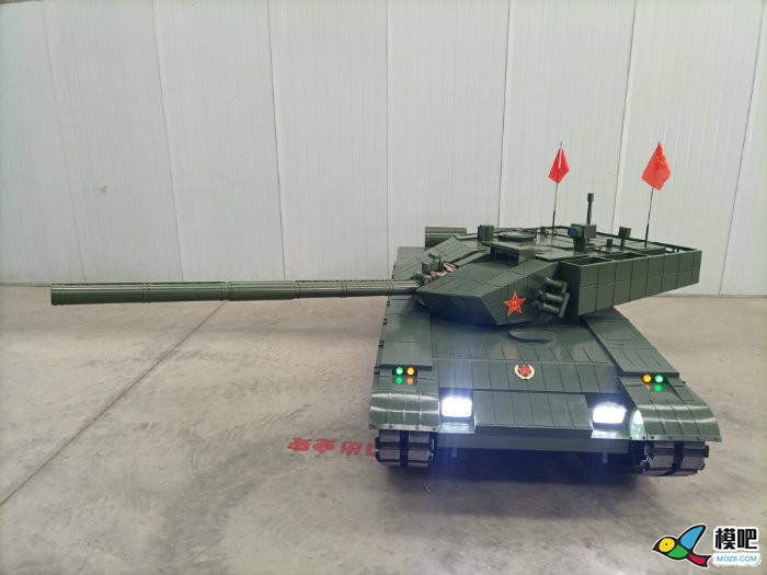 应爱国主义教育的需求，自制作的99a坦克大电动模型 模型,机器人 作者:tongzitanke 6980 