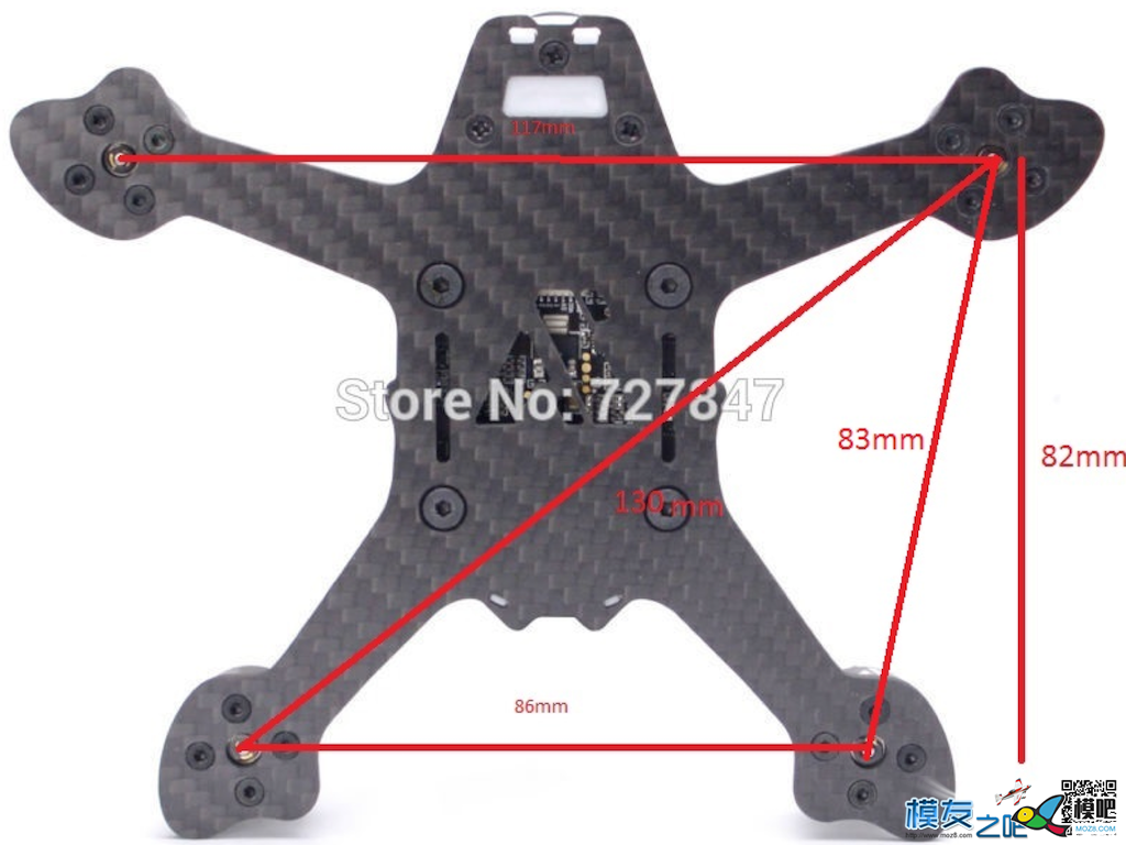 多旋翼不同机架的区别 多旋翼,穿越机,机架 作者:艾伦黄 7140 