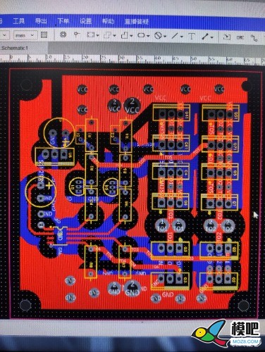 使用立创EDA软件绘制萝丽PCB电调 电调,bilibili 作者:zhangajie20 4055 