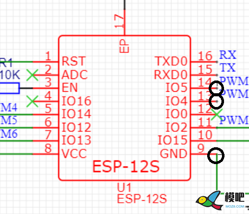 白菜司令WiFi接收机增加陀螺仪esp8266 mpu6050 舵机,接收机,AI,陀螺仪,5vusb 作者:tgjohn 5940 