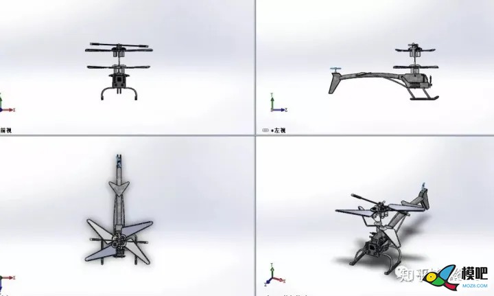 飞行模型 Toycopter玩具直升机结构3D模型图纸 模型,直升机,图纸,3D模型,solidworks 作者:杰罗姆 3970 