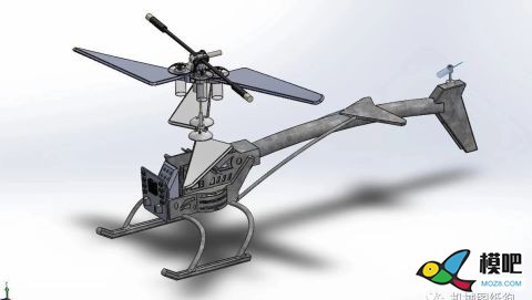 飞行模型 Toycopter玩具直升机结构3D模型图纸 模型,直升机,图纸,3D模型,solidworks 作者:杰罗姆 2317 